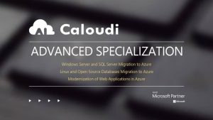 The First In Asia To Earn Three Microsoft Azure Advanced Specializations－Caloudi Corporation