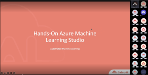 5/17 Microsoft Azure Machine Learning Studio